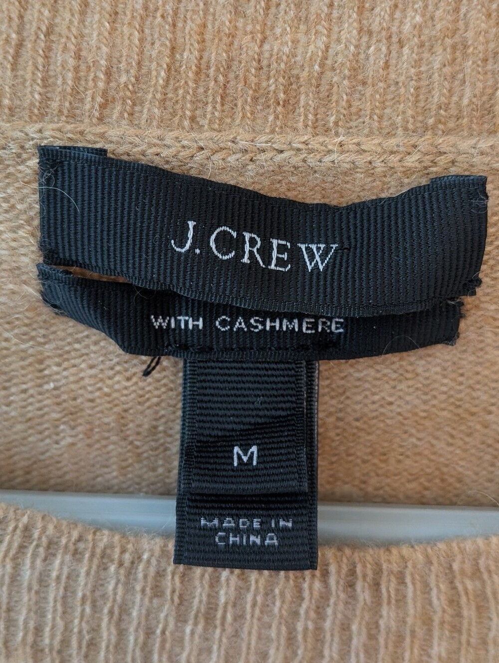 J. Crew Women's French Hen Cashmere Crewneck Sweater Medium - Picture 4 of 6